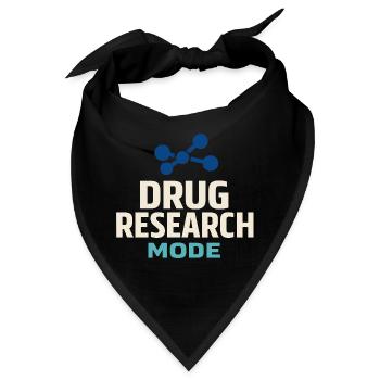 Pharmakologe Pharmakologie Wissenschaftler - Bandana - Schwarz - Vorne