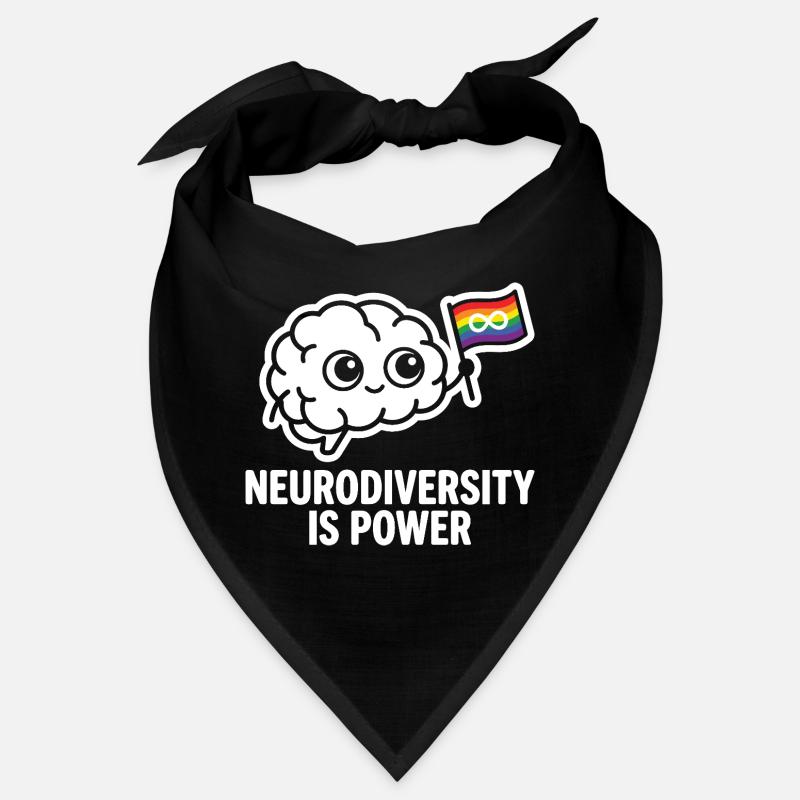 NEURODIVERSITY IS POWER Gehirn Bandana