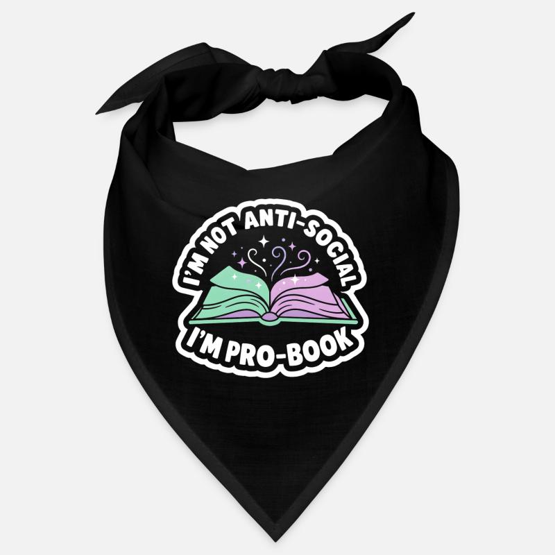 Bookish Saying - Sweet Reader Gift Bandana