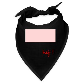 Schweden Hallo - Bandana - Schwarz - Vorne