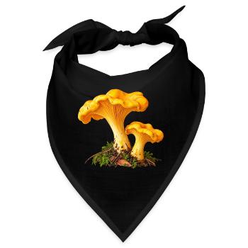 Pfifferling - Bandana - Schwarz - Vorne