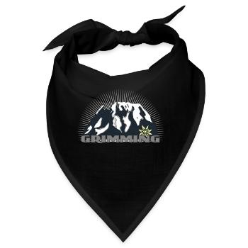 Grimming - Bandana - Schwarz - Vorne