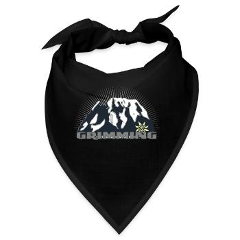 Grimming - Bandana - Schwarz - Vorne