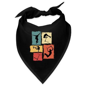 Tricks - Bandana - Schwarz - Vorne