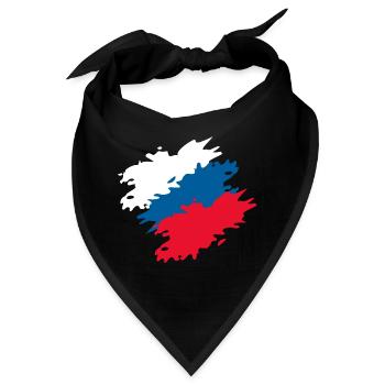 Tschechien - Bandana - Schwarz - Vorne