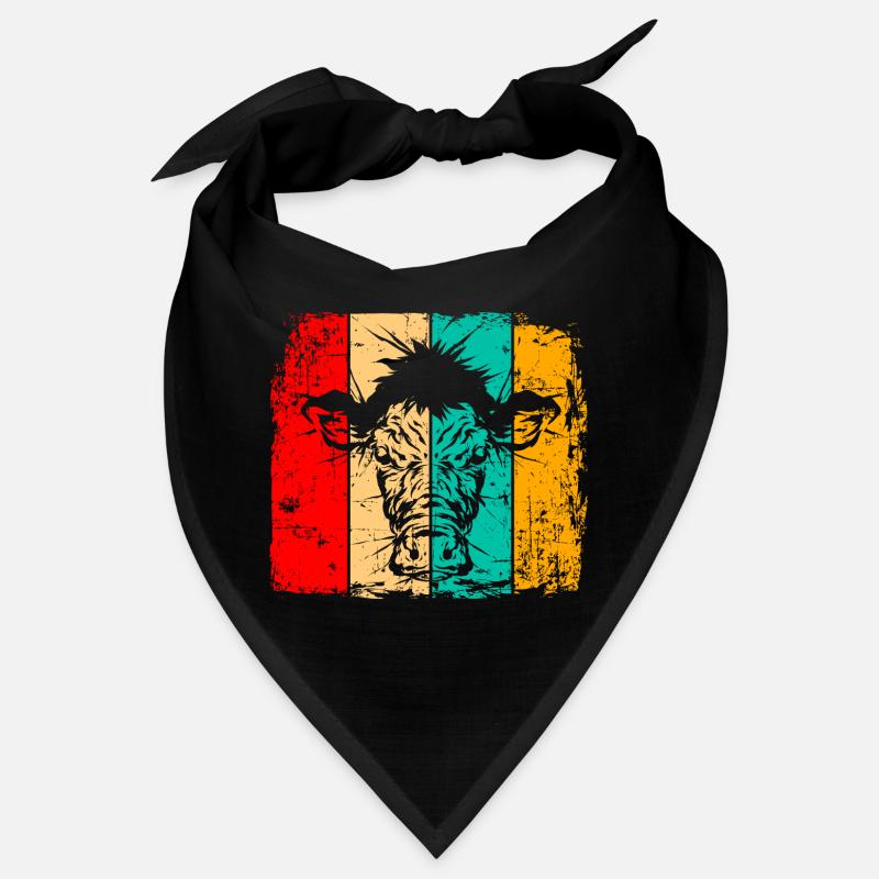 Rétro vache Bandana