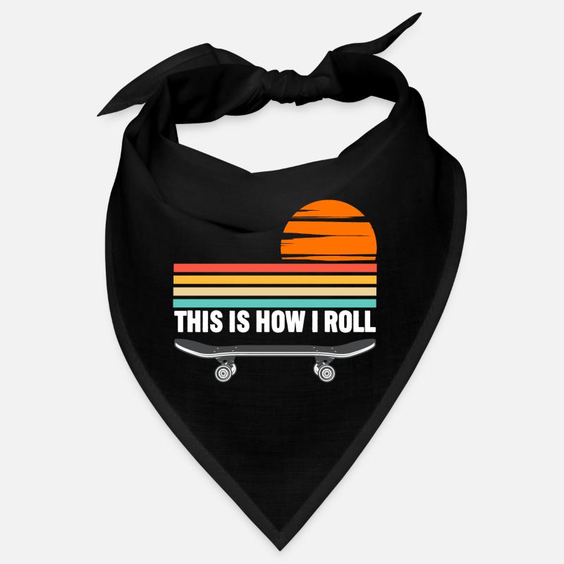 Skateboard c’est comme ça que je roule Bandana