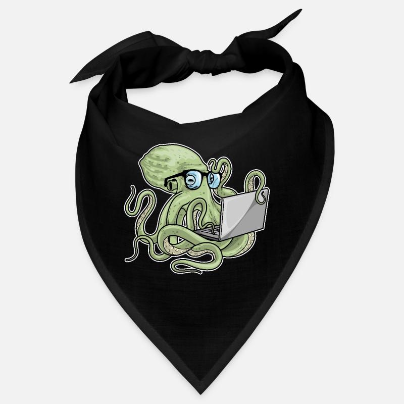 Krake Laptop Bandana