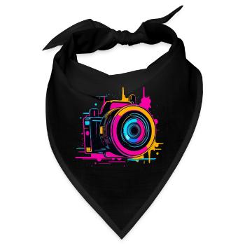 Kamera Steamwave - Bandana - Schwarz - Vorne