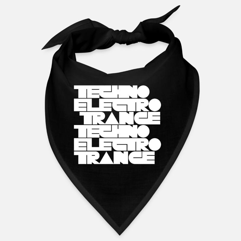 Techno Electro Trance music Bandana