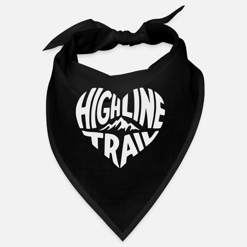 Highline Trail Mountain Trail Logo Bandana