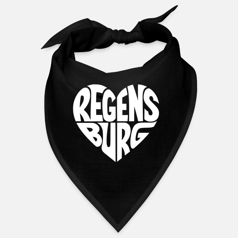 Regensburg Herzdesign Bandana