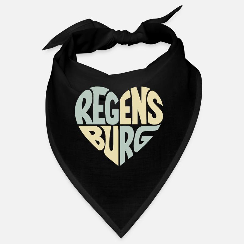 Conception du cœur de Ratisbonne Bandana