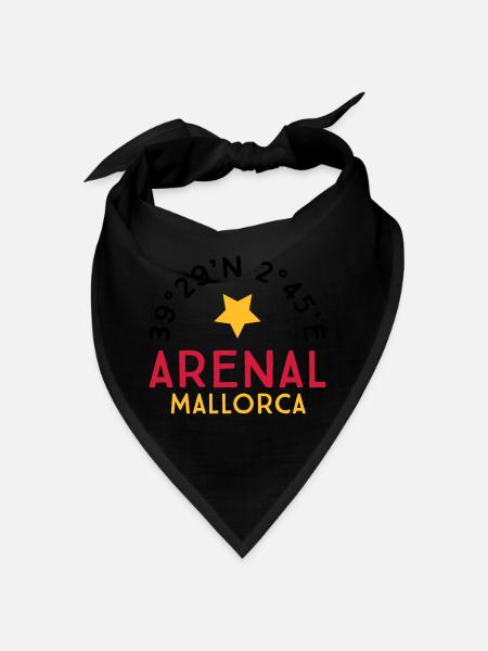 Arenal Mallorca - Bandana - noir