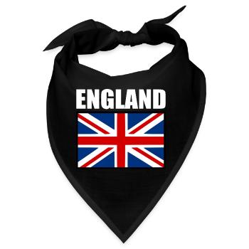 England - Bandana - Schwarz - Vorne