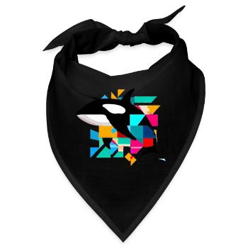 Orca - Bandana - Schwarz - Vorne