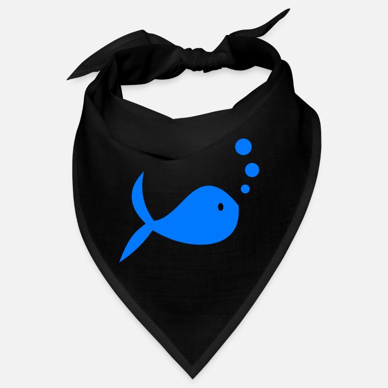 SURF. POISSON. PLAGE. MER. OCEAN. HUMOUR. VACANCES Bandana
