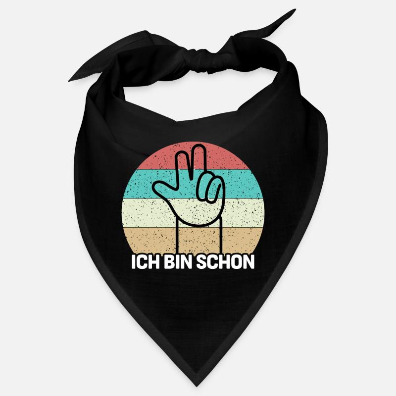 Ich bin schon 3 Bandana