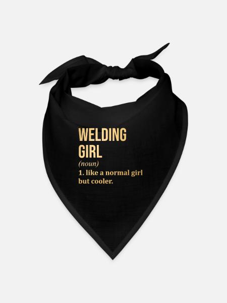 Welding - Bandana - black - Front
