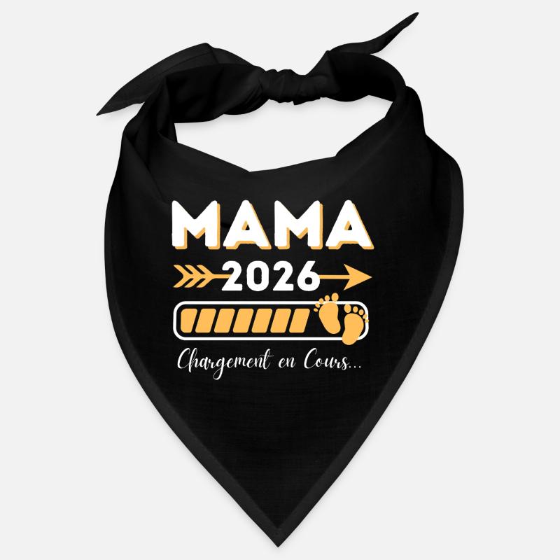 Mama 2026 Loading Modern Style Bandana