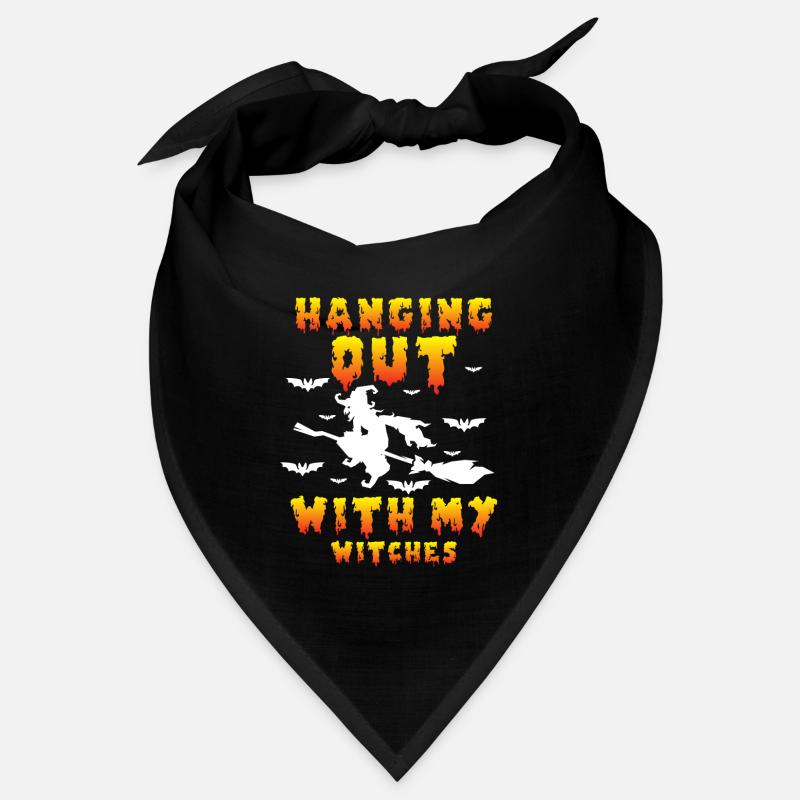 Witchcraft Broom Walpurgis Night Bandana
