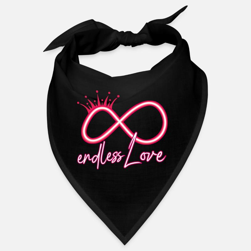 Symbole de l’infini de l’amour éternel Bandana