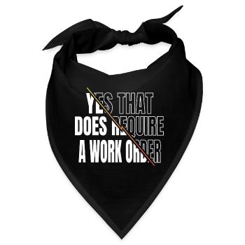 health informatics specialist shirts programming - Bandana - Schwarz - Vorne