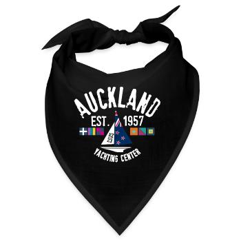 Auckland Yachting Center - Bandana - Schwarz - Vorne