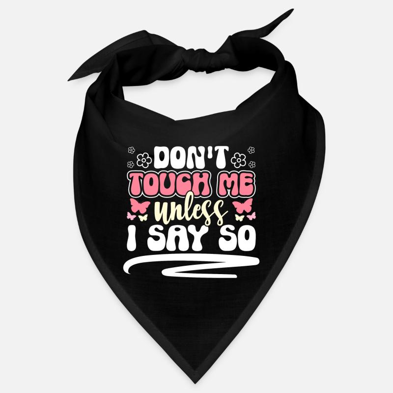 Just Look Funny Hands Off Antisocial Bandana
