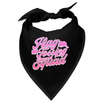 Flag Tossing Squad - Bandana - Schwarz - Vorne
