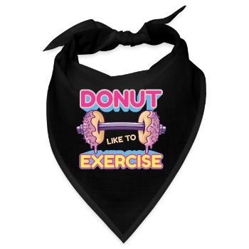 Calisthenics Street Workout Park Fitness Training - Bandana - Schwarz - Vorne