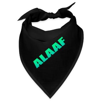 Alaaf - Bandana - Schwarz - Vorne
