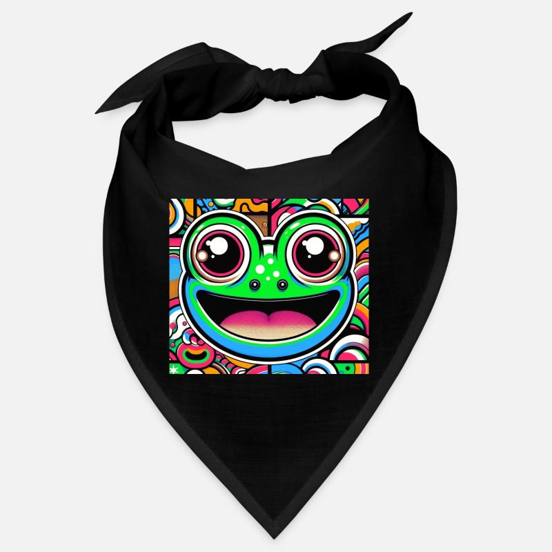 Frosch Pop Art Bandana