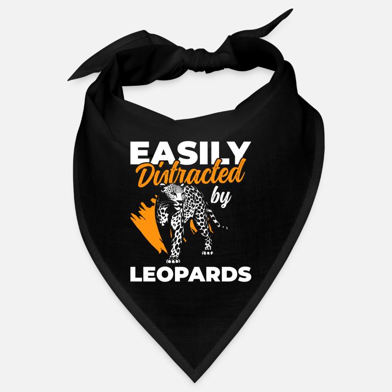 Leopard Jagd Großkatze Tier Bandana