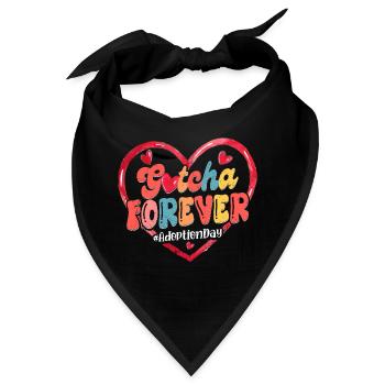 Gotcha Forever Adoption Family - Bandana - Schwarz - Vorne