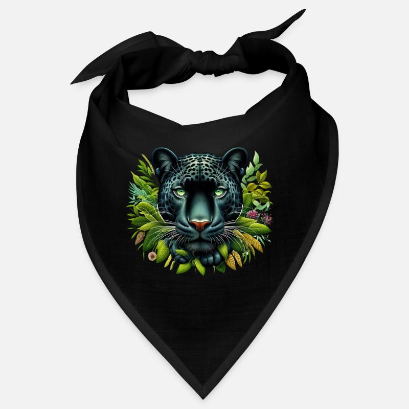 Panther - Bandana - Schwarz