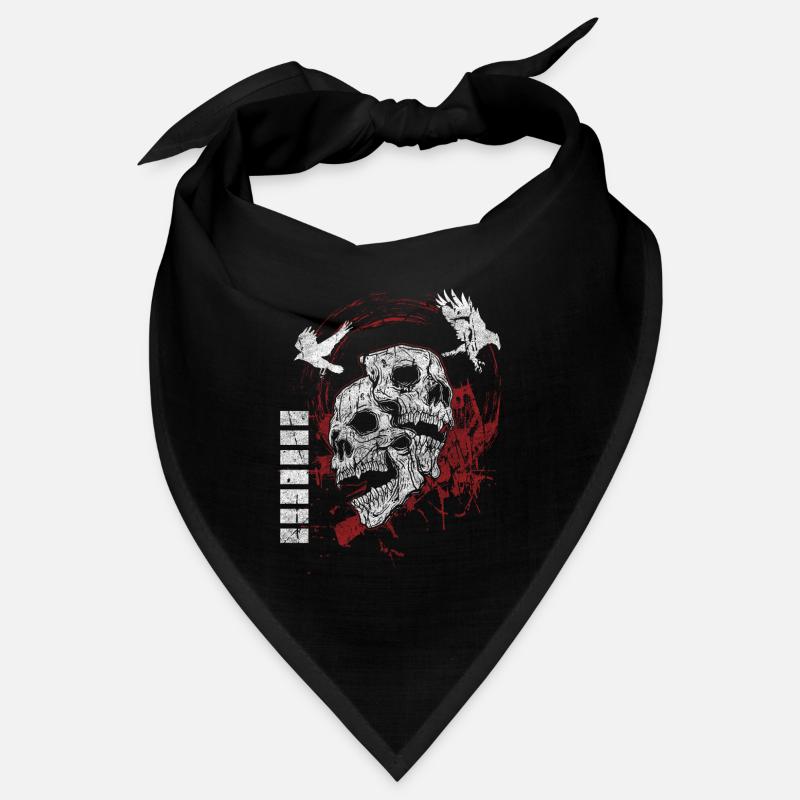 Tatouage Cool Raven Trash Bandana