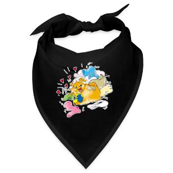 Pommersche Verrücktheit - Bandana - Schwarz - Vorne