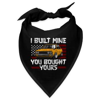 Tuner show garage - Bandana - Schwarz - Vorne