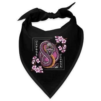Orient Orientalisch Legenden Zeitreise - Bandana - Schwarz - Vorne