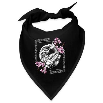 Orient Samurai Sagen Zeitreise - Bandana - Schwarz - Vorne