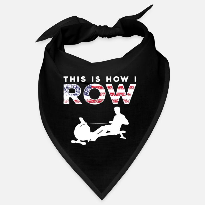 Rowing Machine Rower - Bandana - black