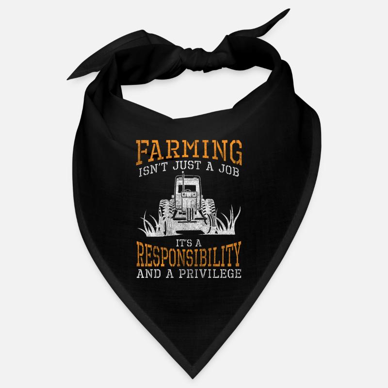Farmer Farm Pitchfork Vocation Bandana