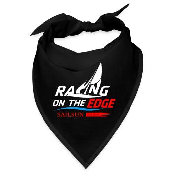 Segelboot Rennen - Bandana - Schwarz - Vorne