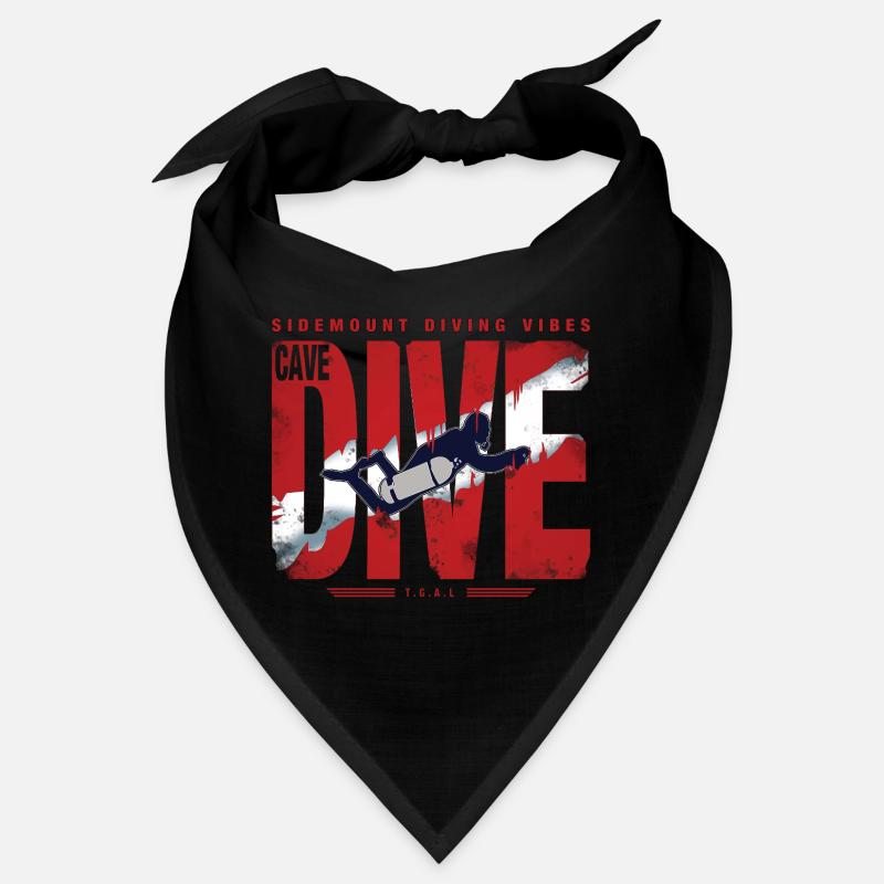 Diving Cave Diver Graphic Bandana