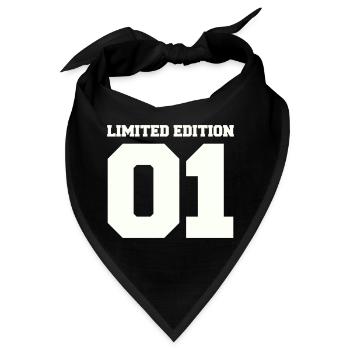 limited edition 01 - Bandana - Schwarz - Vorne