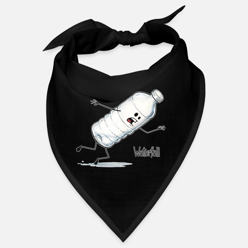 Waterfall – Falling Water Bottle Cartoon Bandana