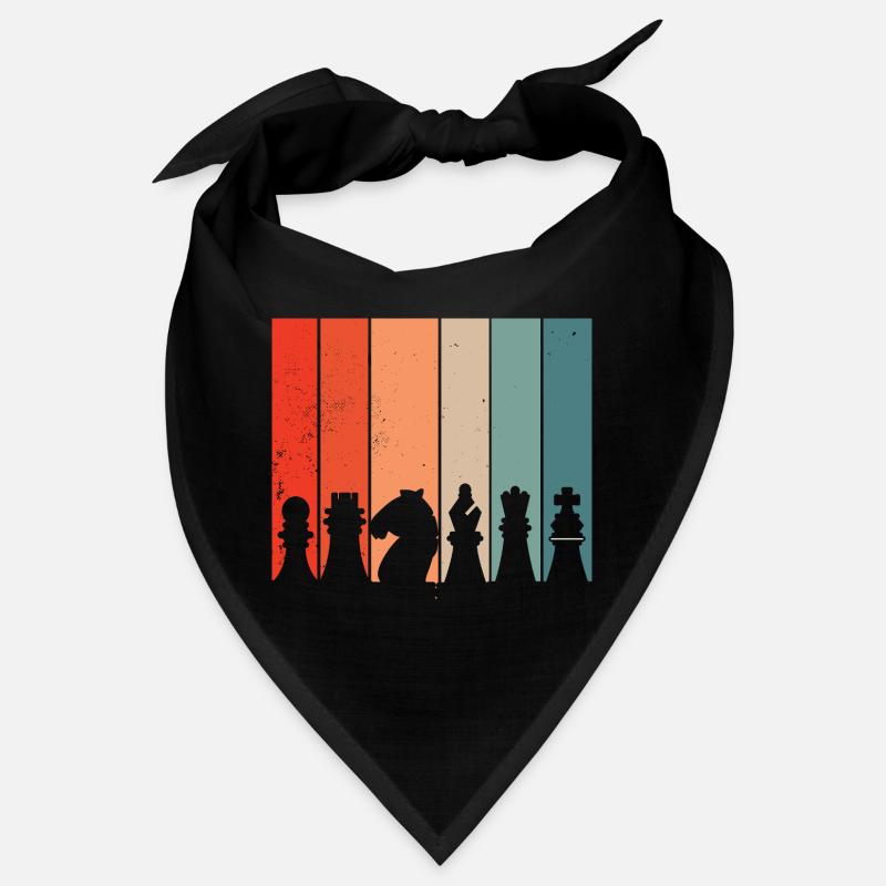Chess Retro Bandana
