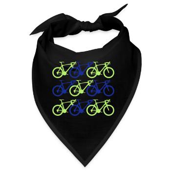 radsport - Bandana - Schwarz - Vorne