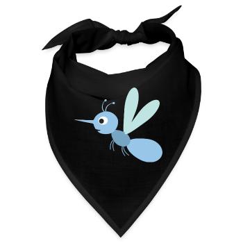Mosquito - Bandana - Schwarz - Vorne